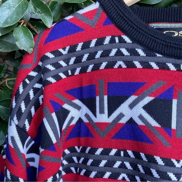 OSSI Skiwear Acrylic and Wool Blend Knit Sweater - Picture 2 of 10